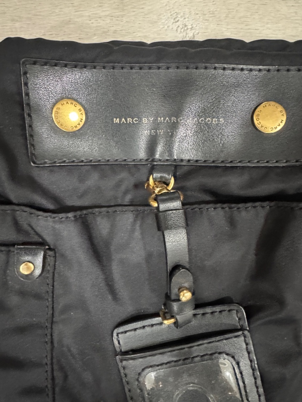 Marc by Marc Jacobs Vintage Nylon Multi-Pocket Shoulder Bag with Gold Hardware - Picture 2 of 5